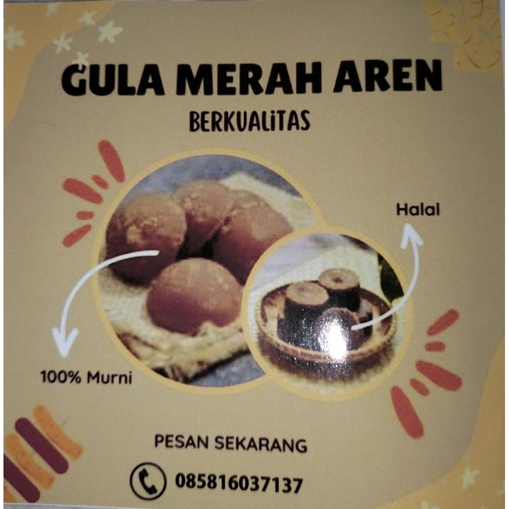 

Gula Merah Original ( Aren )