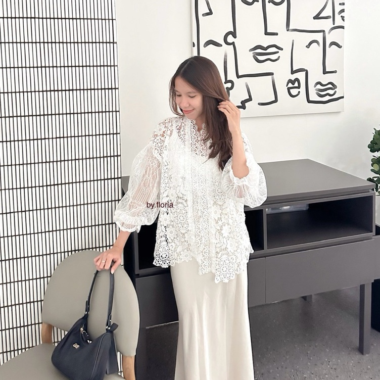 KODE J52J NEW Marwa Outer Prada Modern Elegan Dengan Belt