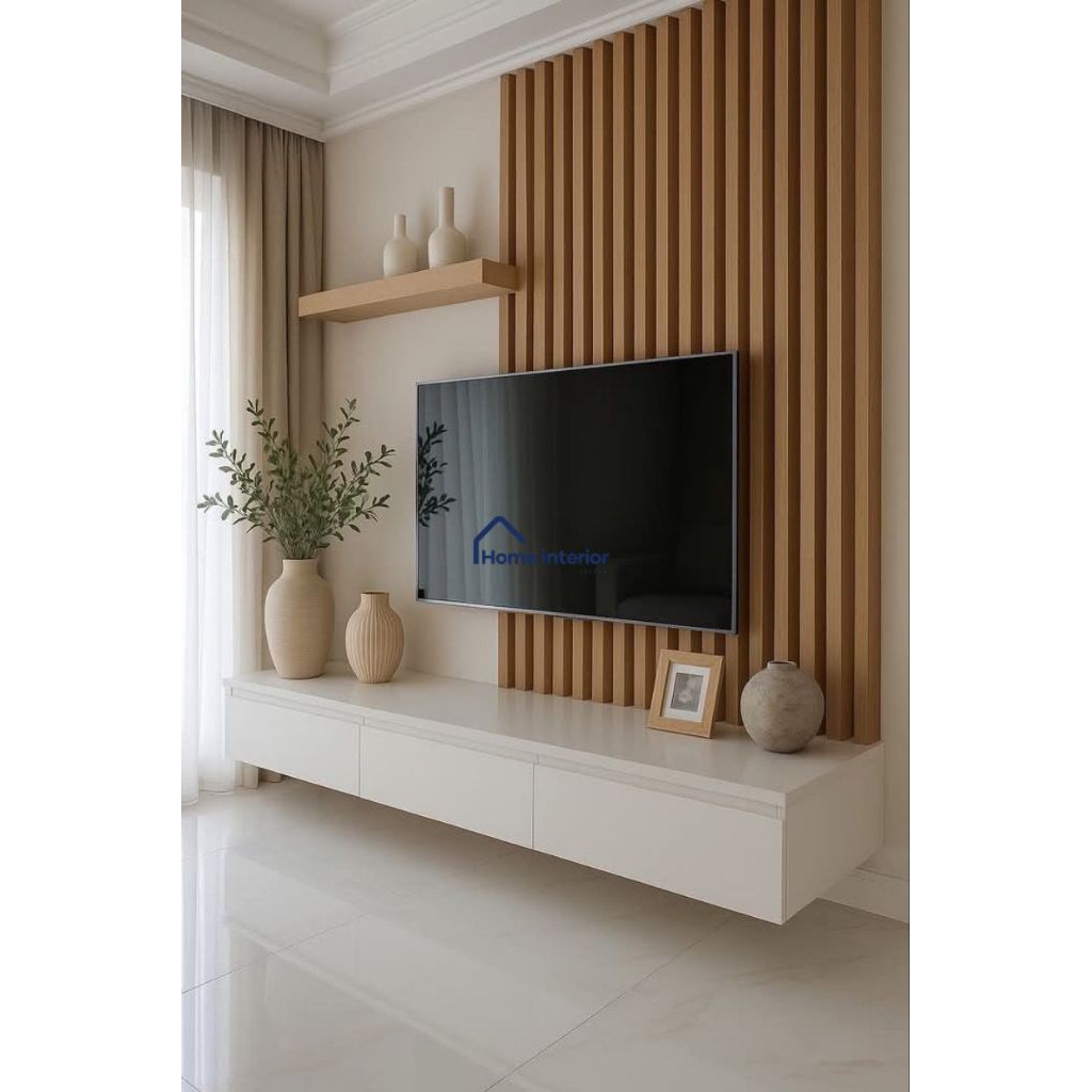 custom backdrop tv kamar set lemari kithcen set dll