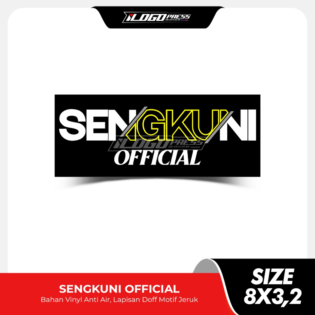 

SENGKUNI OFFICIAL - Stiker Sound System Bahan Vinyl Premium Anti Air Doff Motif Jeruk