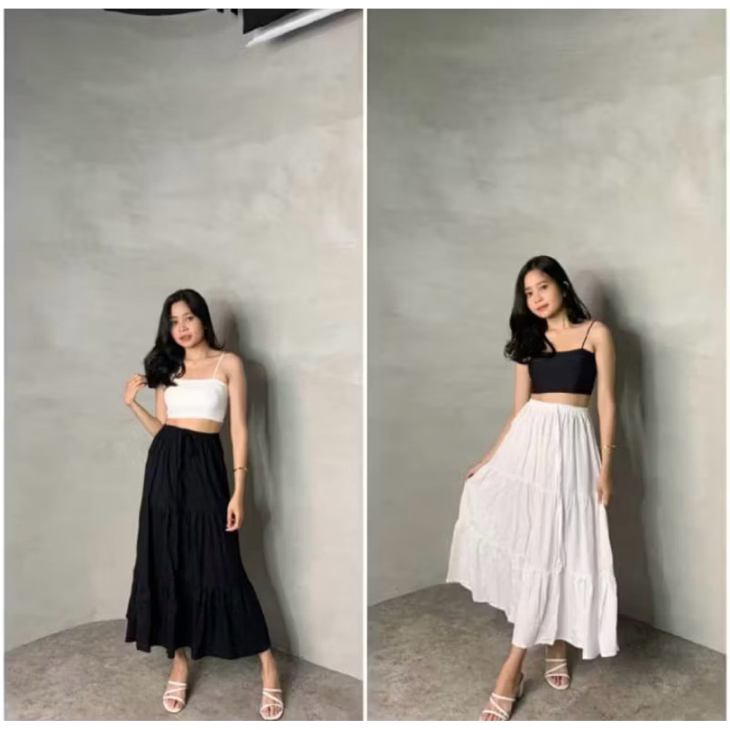 Rok Tutu | Rok Tutu 90 cm | Rok canda 90 cm | Rok wanita panjang | Rok wanita hijab | Rok feminim | 