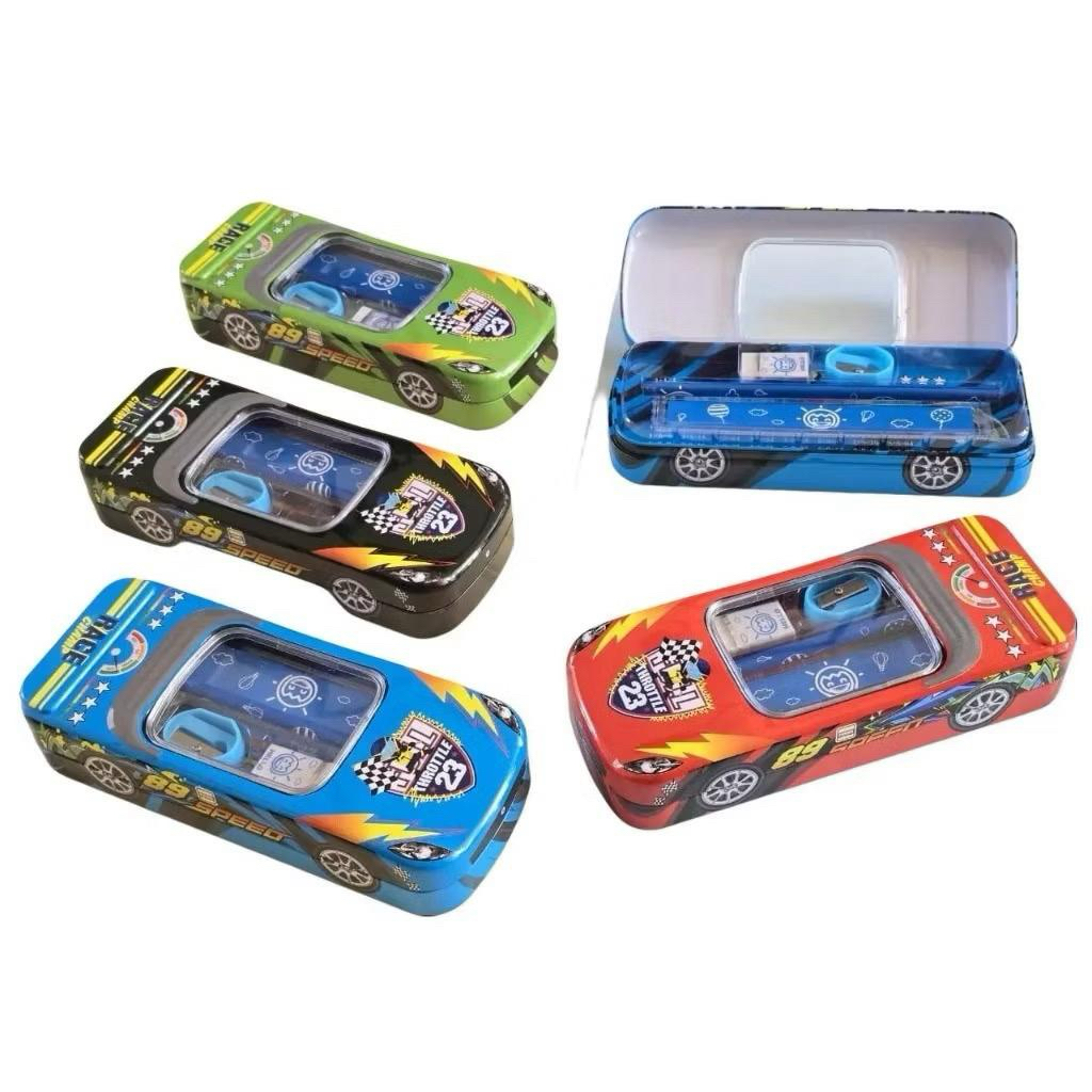 

Kotak Pensil Mobil Fancy + 1 Set Alat Tulis (Pensil, Penghapus, Penggaris dan Rautan) KT-H24005