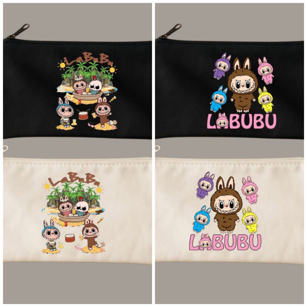 

Tempat pensil kartun labubu/Tempat pensil gambar labubu/Tempat alat tulis/Tepak kanvas premium/Tempat kosmetik/Tempat hp/Tempat kartu/Pouch tempat serbaguna