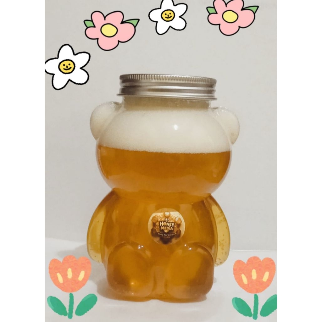 

Madu Anak Multiflora. Kemasan Lucu. 400gram