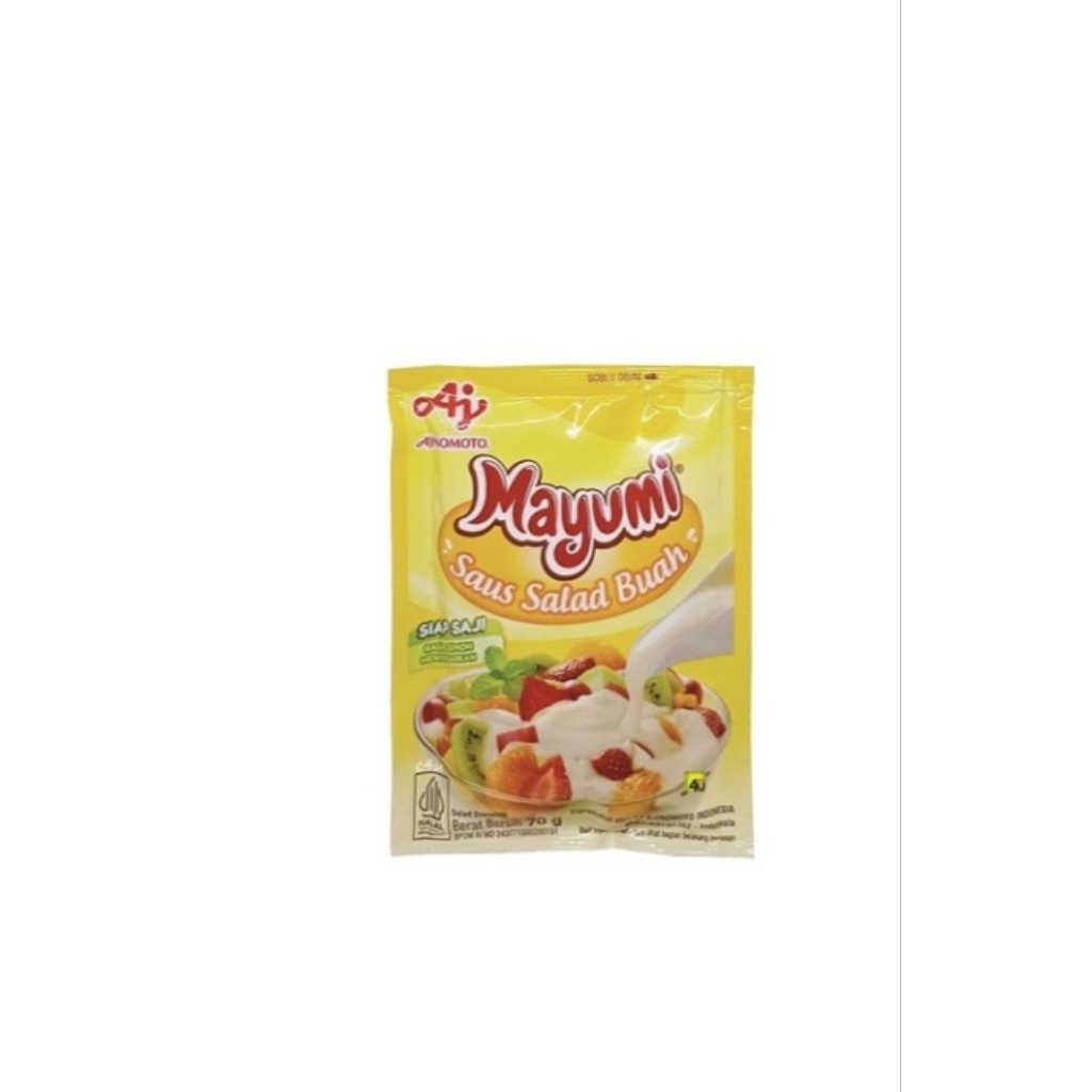 

mayumi saus salad buah pack 70 gr