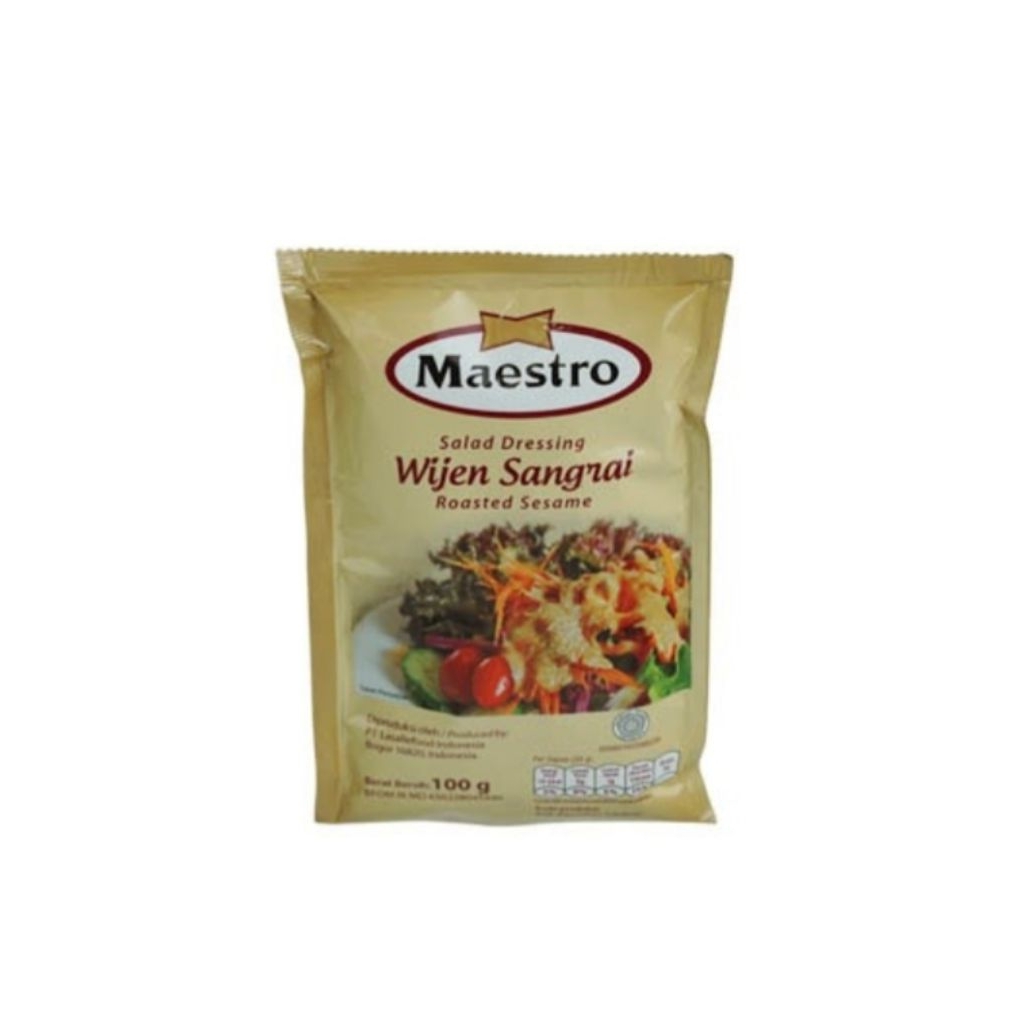 

maestro wijen sangrai 100 gr