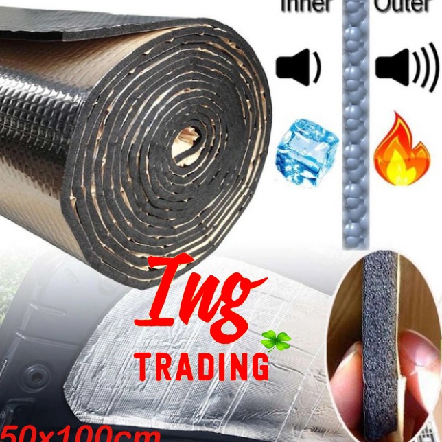 New  Peredam Aluminium Foil  Peredam Alumunium Foil  panas  suara  panas atap  mobil per 5cm