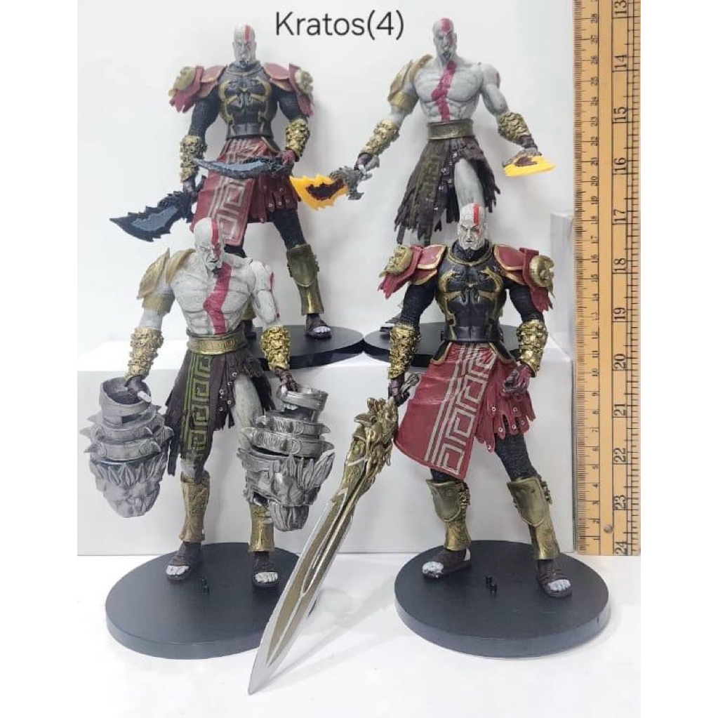 action figure god of wars kratos set isi 4