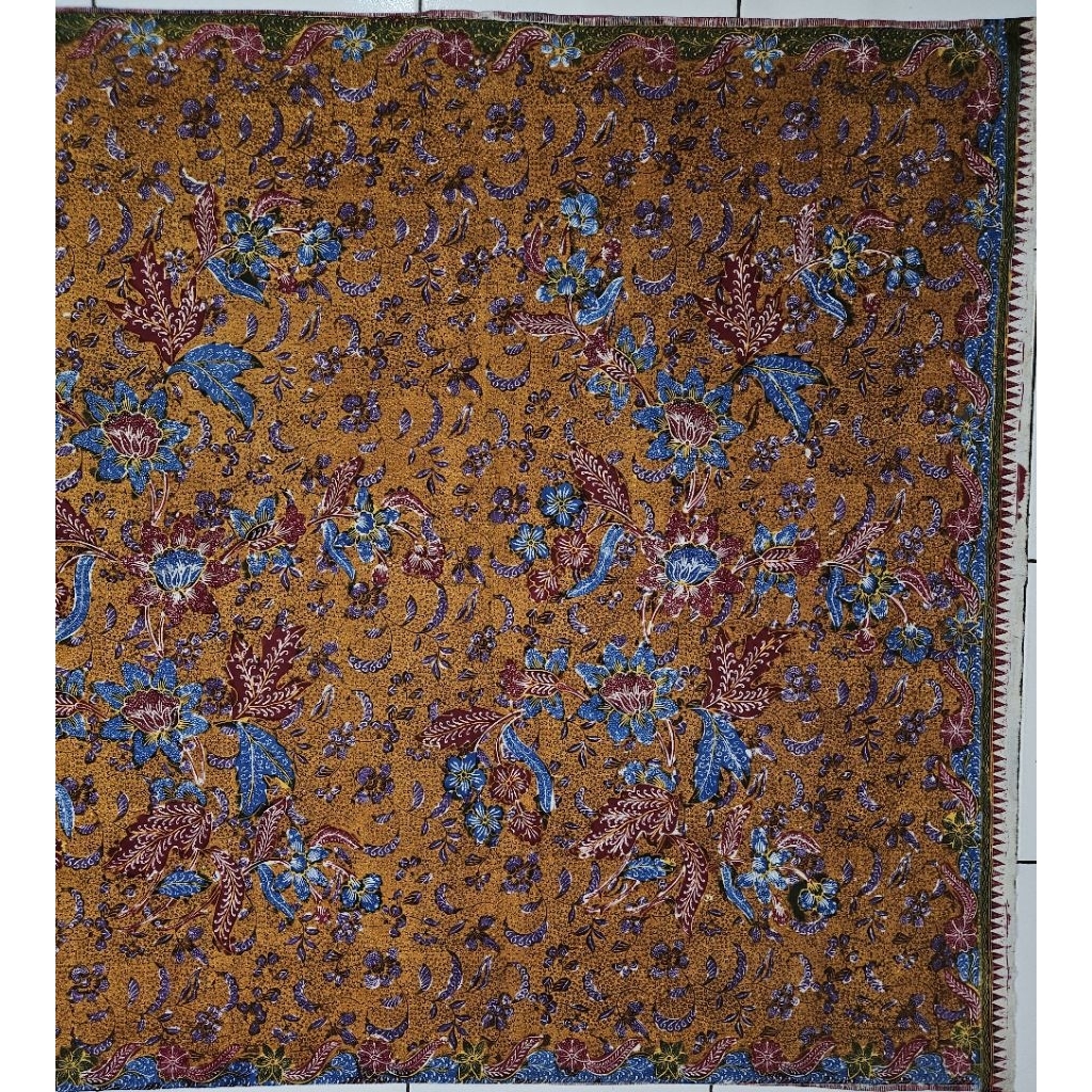 BATIK LAWASAN KUNO ANTIK BATIK TULIS 3 NEGERI SEMARANG KISARAN TAHUN 1970 batikartindonesia