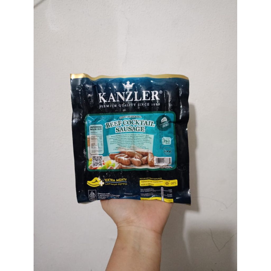 

(Instant) Kanzler Sosis Cocktail 250gr