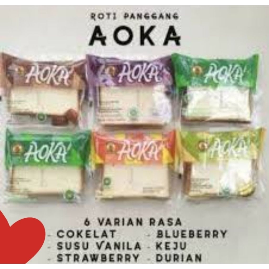 

1 Dus Roti Panggang AOKA | Grosir Murah | Isi 60 pcs