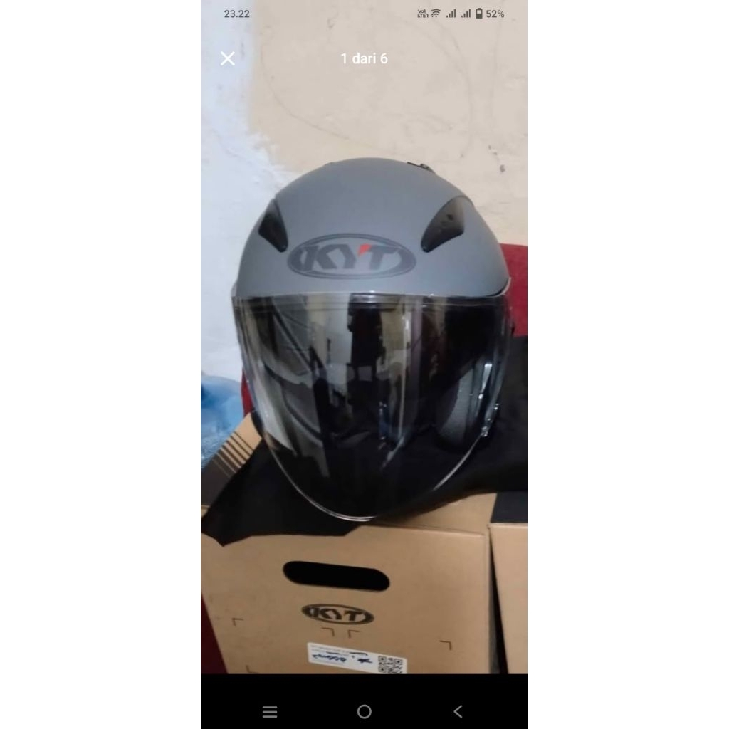 Helm kyt galaxy flat r second abu dop