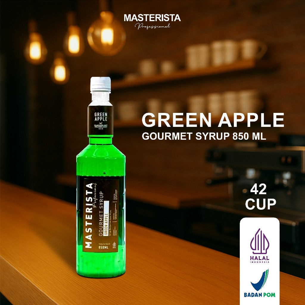

Masterista Sirup Green Apple 850 ml
