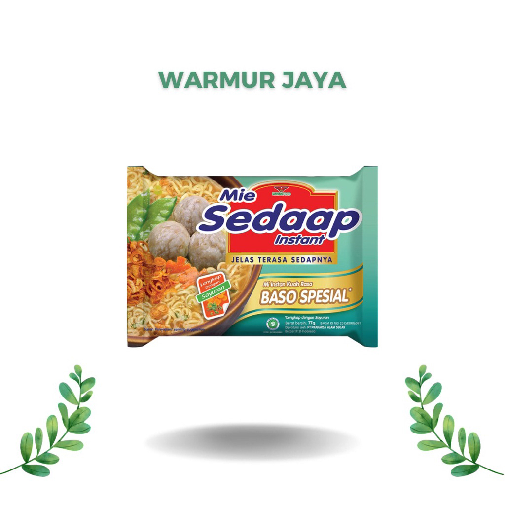 

sedaap mi instan baso spesial 77 g