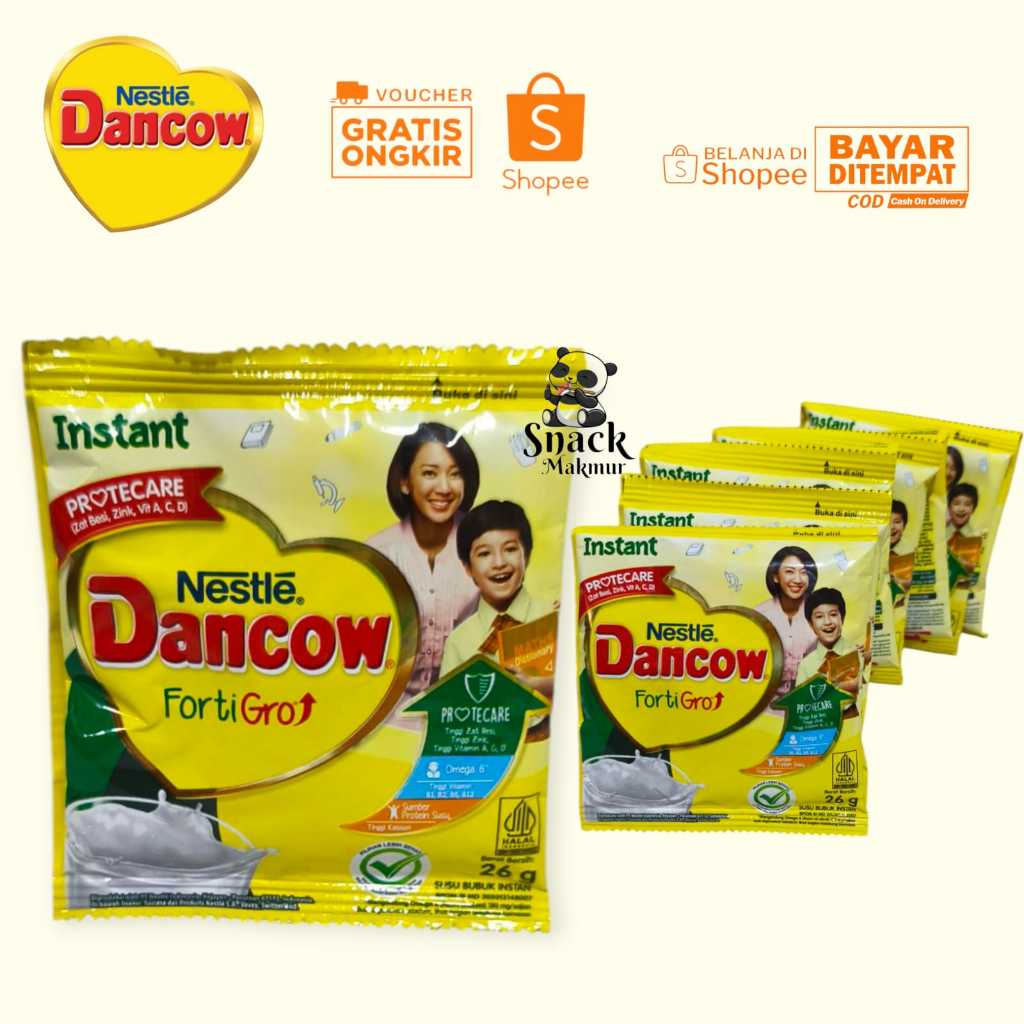 

SUSU DANCOW FORTIGRO PUTIH HARGA PER RENCENG 10 PCS