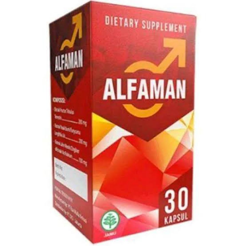 alfaman obat herbal  kuat alami