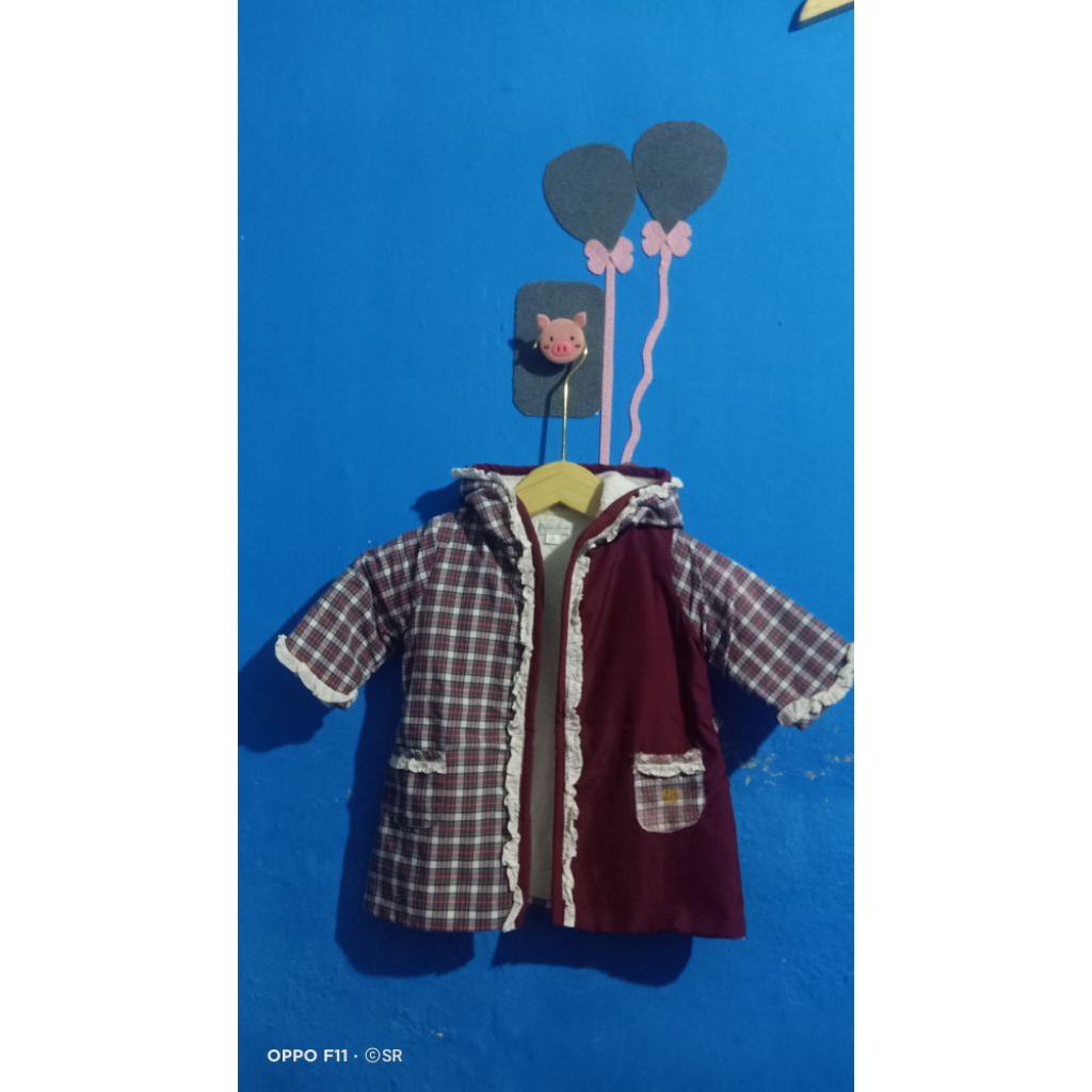 preloved jaket Ralph Lauren baby size 3m