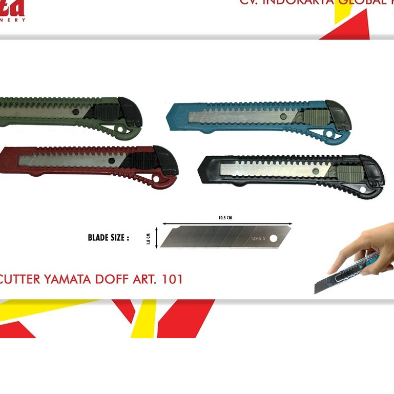 

Pisau Cutter Yamata 1 Pcs