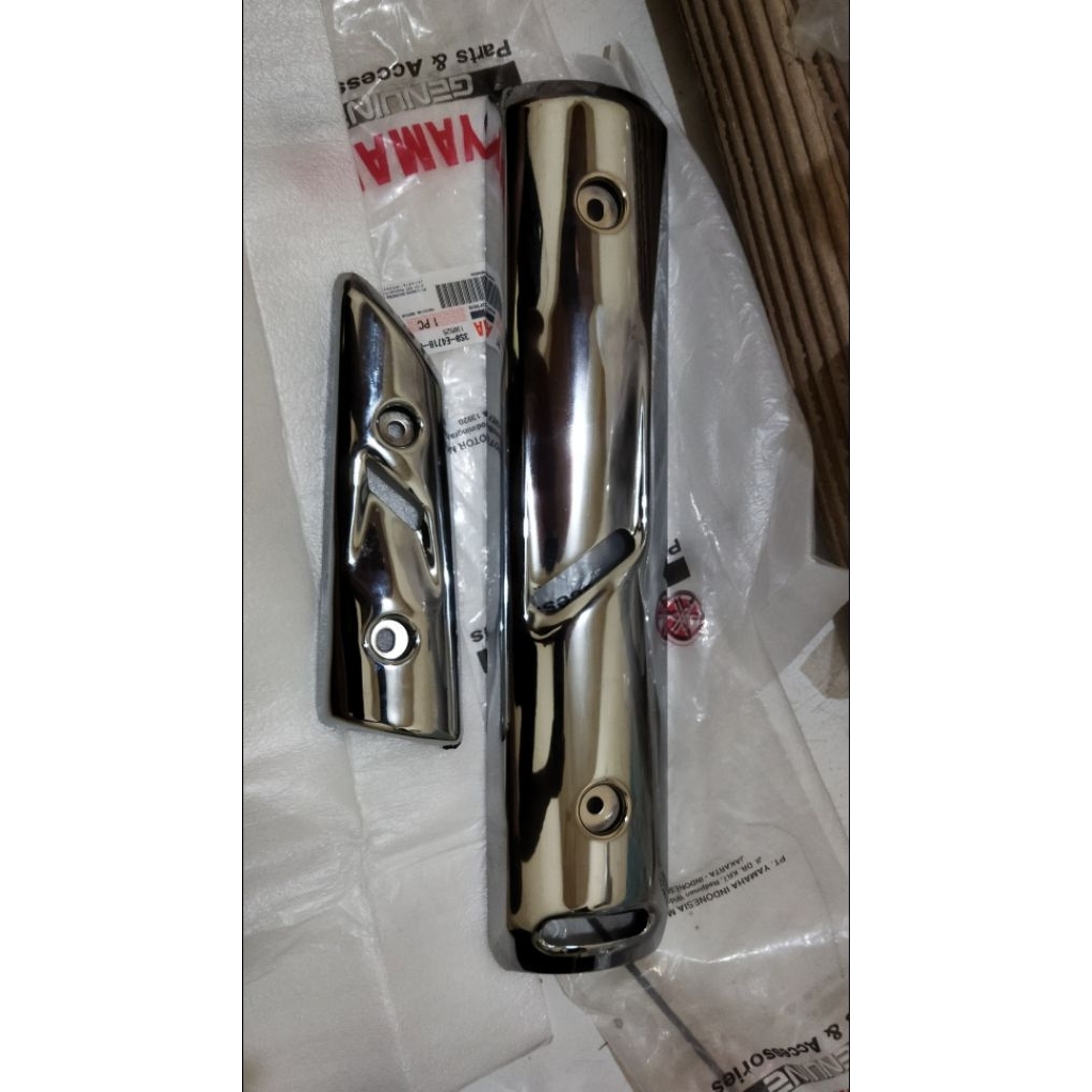 COVER TAMENG KNALPOT SET JUPITER Z BURHAN ORI YGP