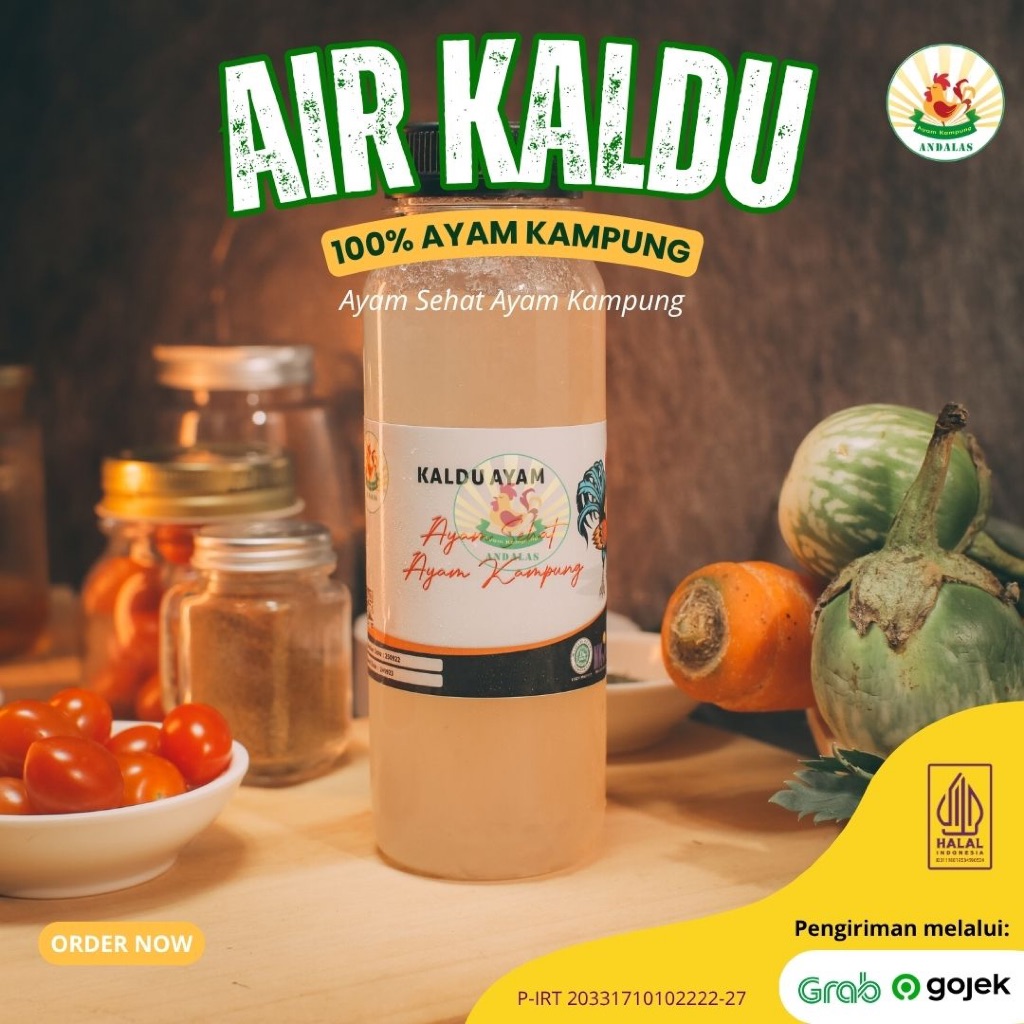 

Kaldu Ayam Kampung Asli 100%
