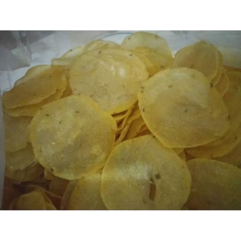 

opak singkong, keripik singkong renyah
