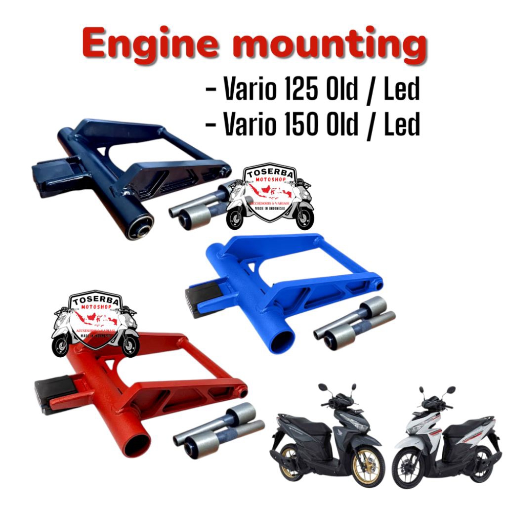Engine mounting Vario 125 old/Led mounting vario 150 old/Led