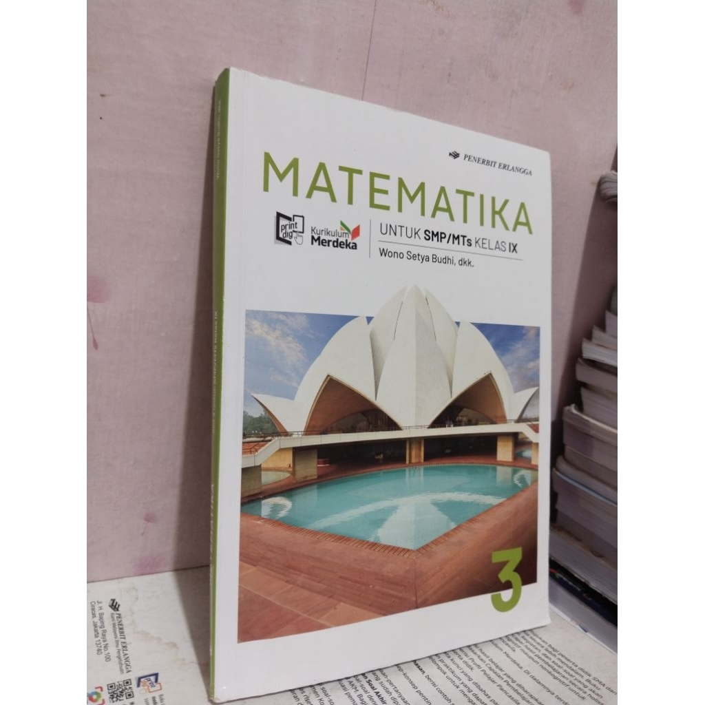buku matematika, ips, ipa, bahasa Indonesia/marbi, pkn/ppkn/pancasila, pjok, informatika,bahasa ingg