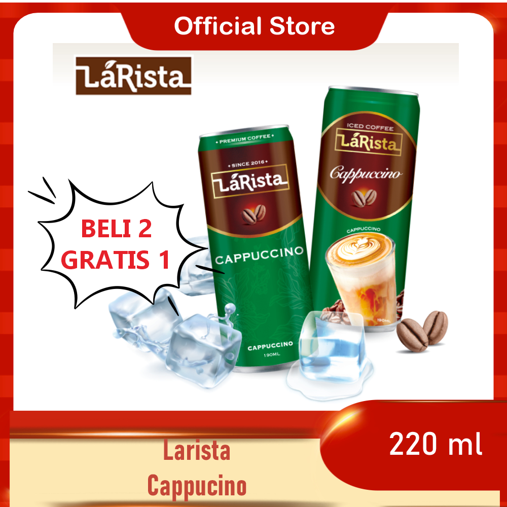 

Larista - Iced Coffe Cappucino 220 ml