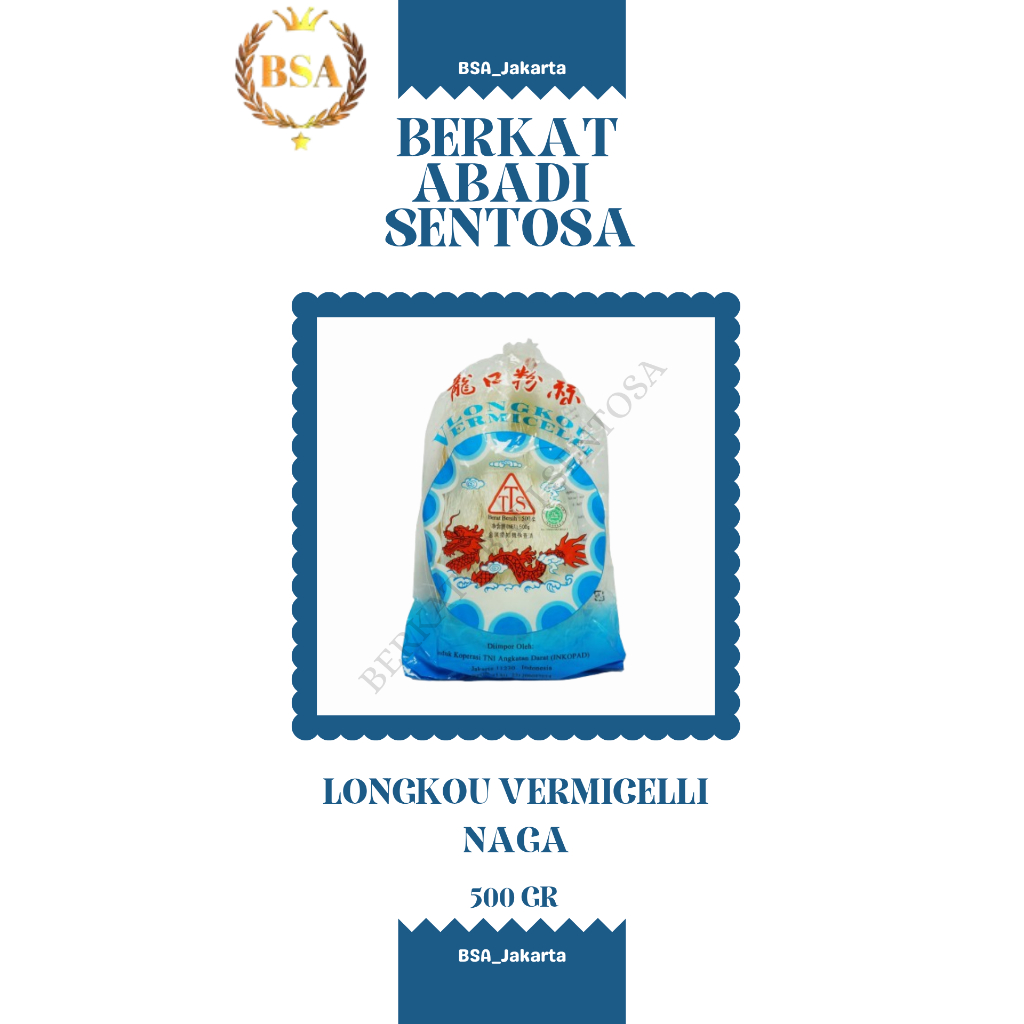 

LONGKOU VERMICELLI NAGA (500 GR)