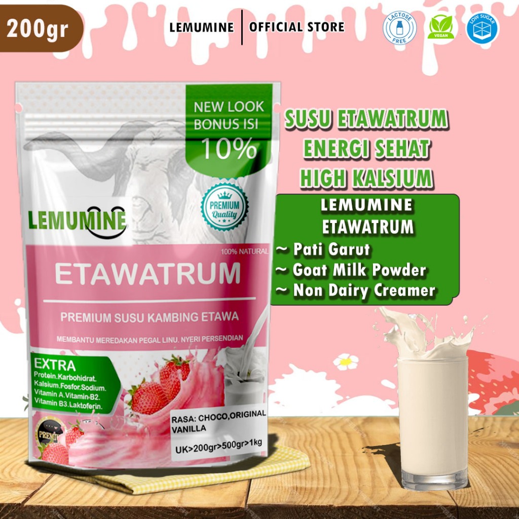 

Susu Kambing Murni Susu Etawaku Penggemuk Badan Susu Etawalin Sendi dan Tulang Obat Asam Urat Kolesterol Mamahabece Susu Bubuk Coklat Penambah Berat Badan Lemumine (200g)