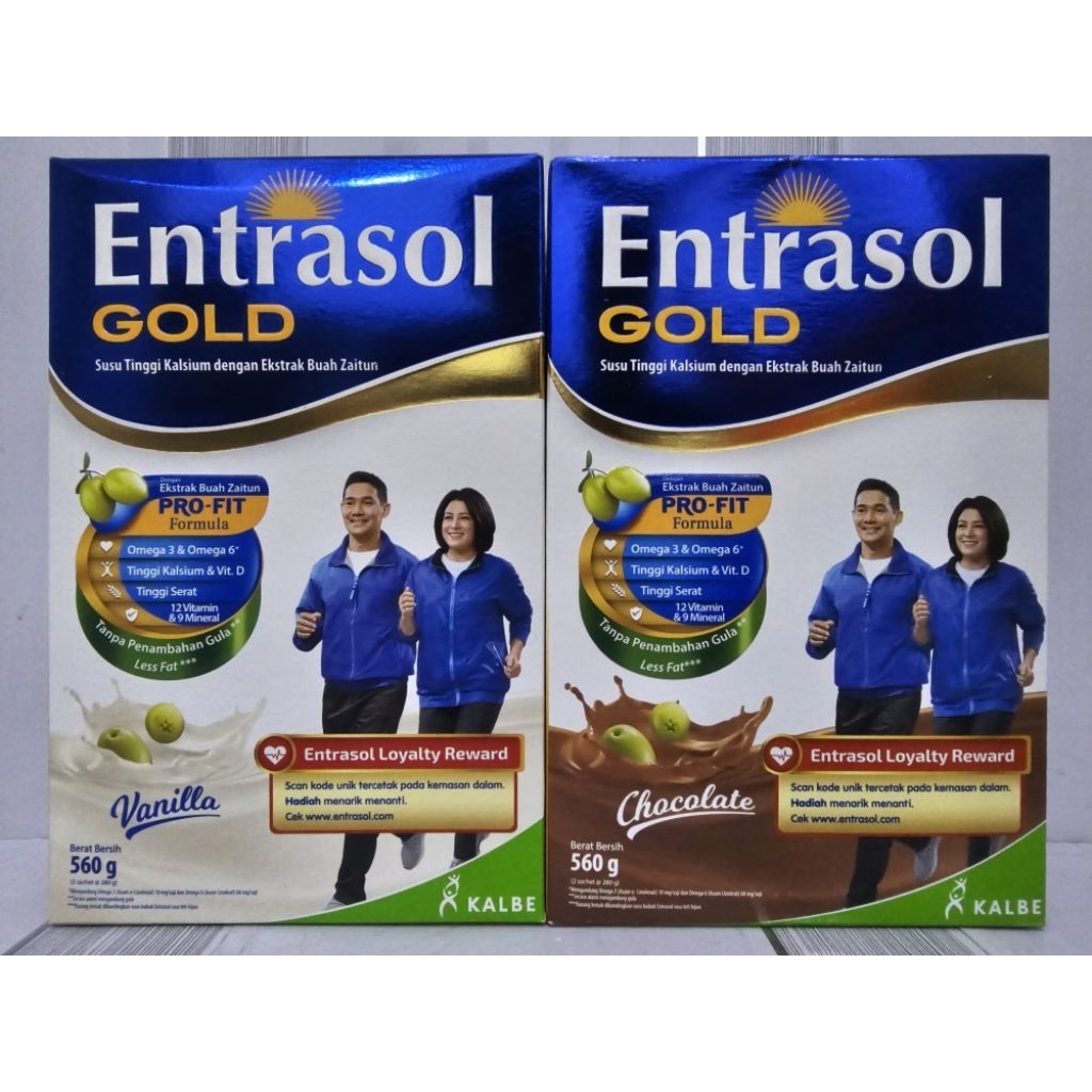 

Entrasol Gold Susu Bubuk 560g