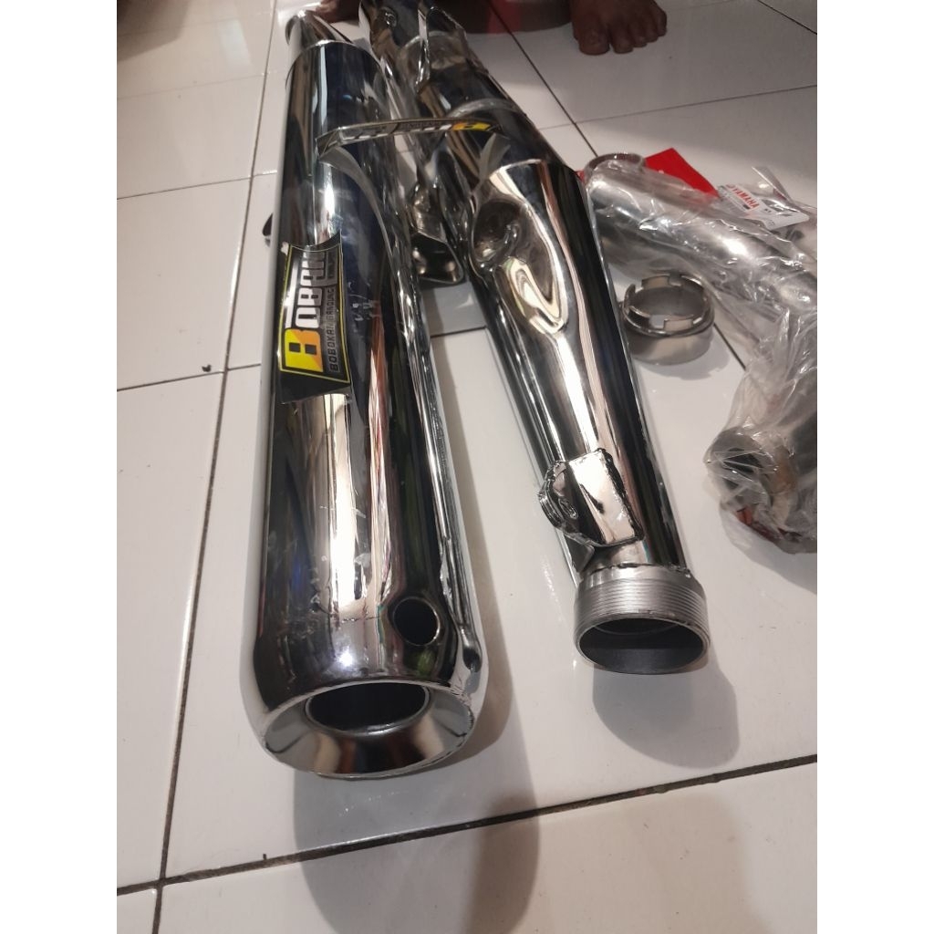 knalpot bobokan BOBAN fullset ready alltype yamaha rx king