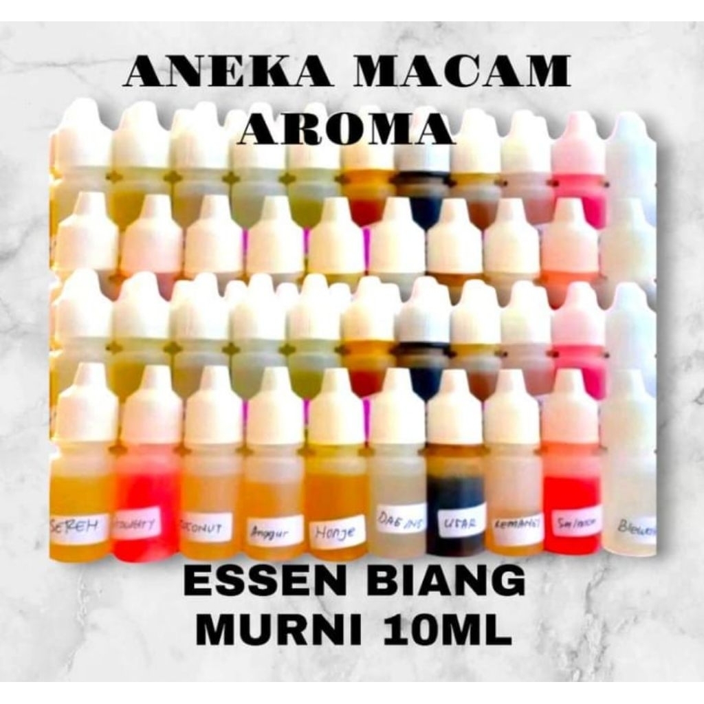 Essen biang murni 10ml terlengkap harga grosir