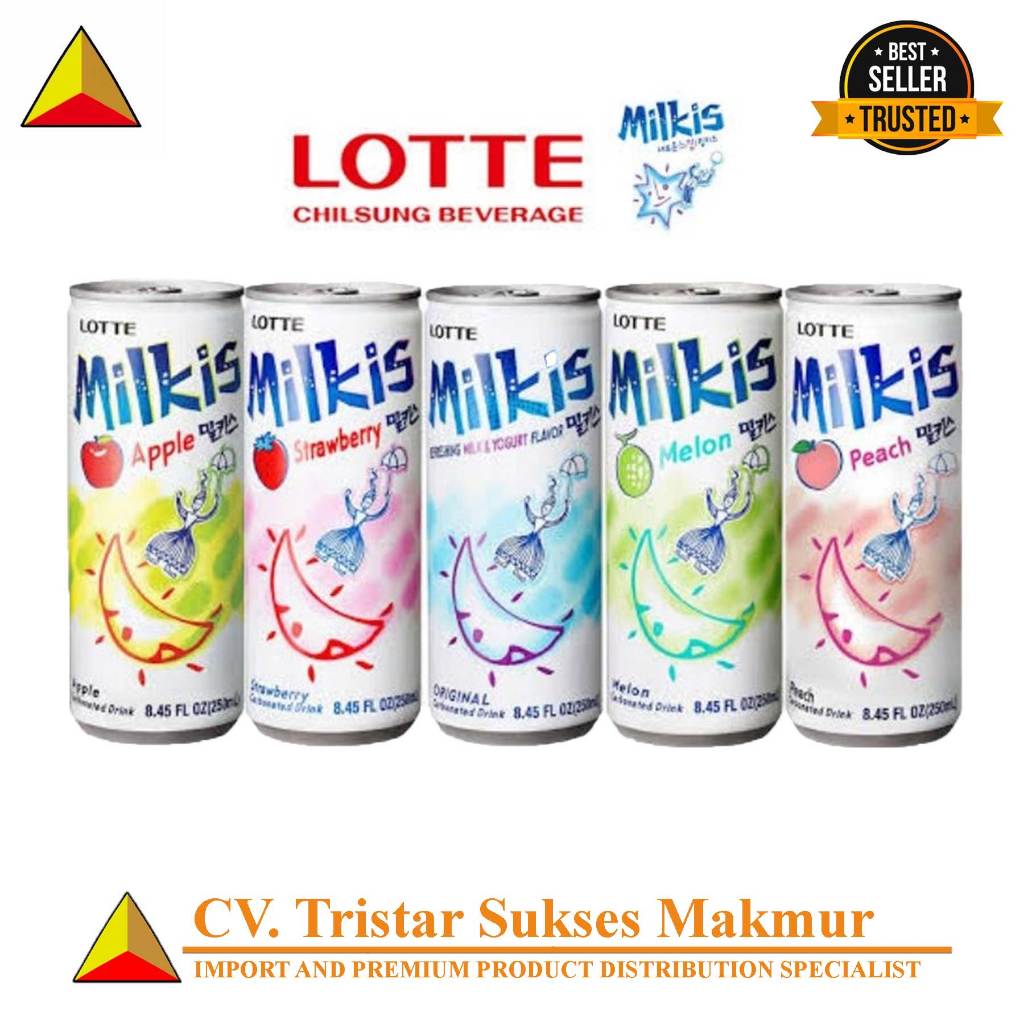 

Milkis Drink by Lotte / Lotte Milkis Korean Soft Drink 250ML