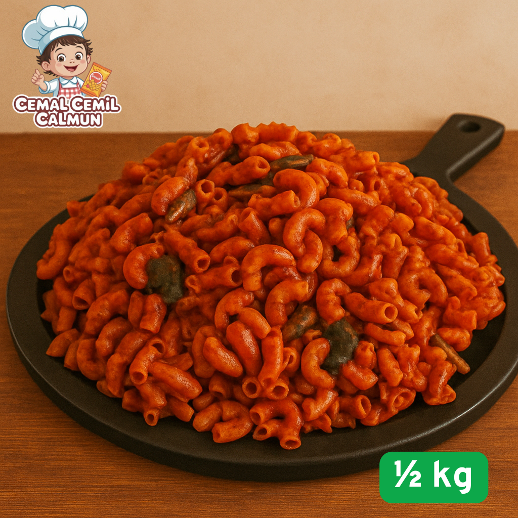 

Cemilan Makaroni Krispi 500gr Rasa Daun Jeruk / Pedas – Halal, Renyah, dan Hemat!