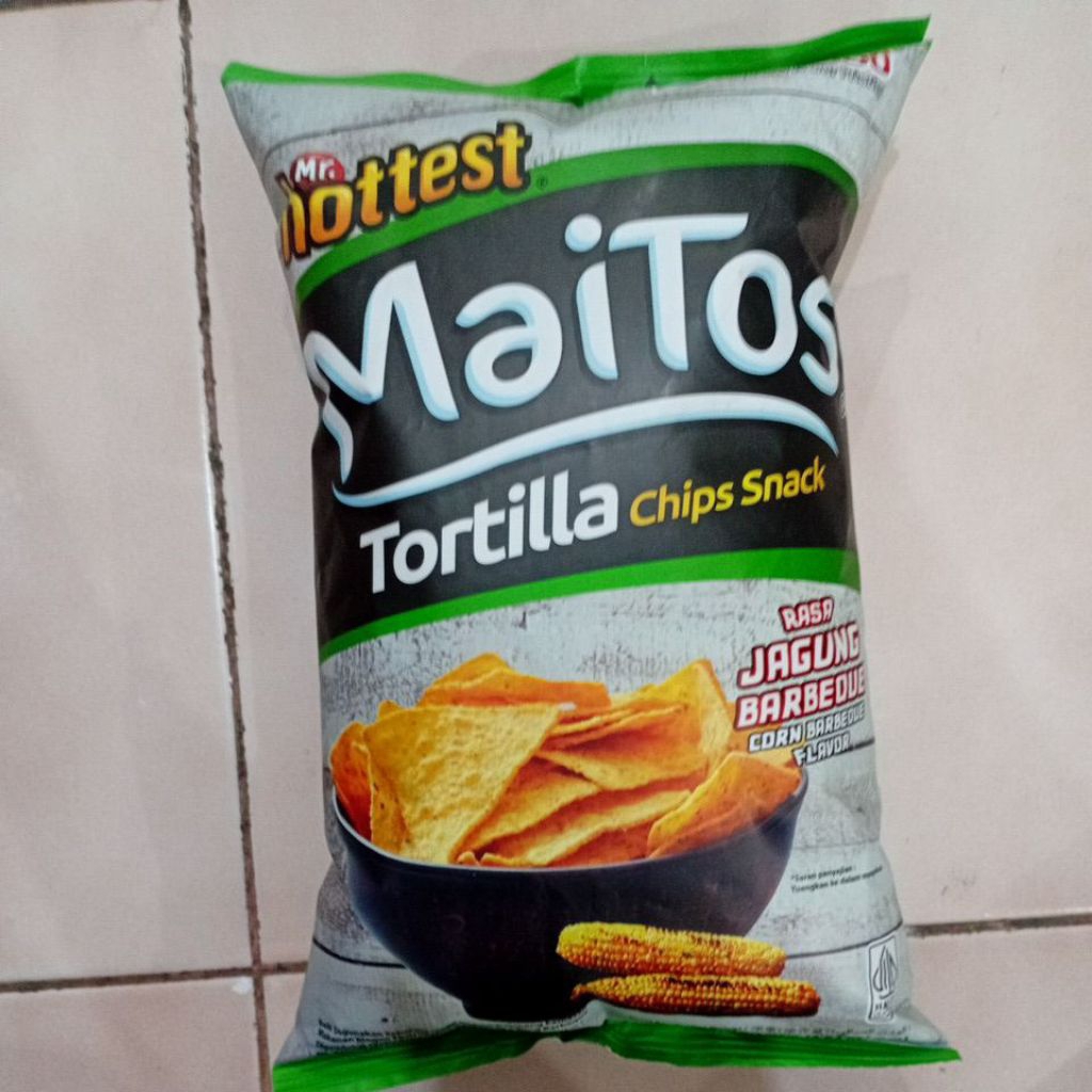 

Mr Hottest Maitos Tortilla Chips Snack 140gr 1Pcs