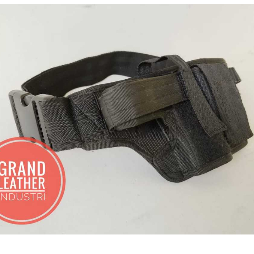 Sarung Pistol Pinggang Revolver Phyton,Reff,Colt,FN Sejenisnya