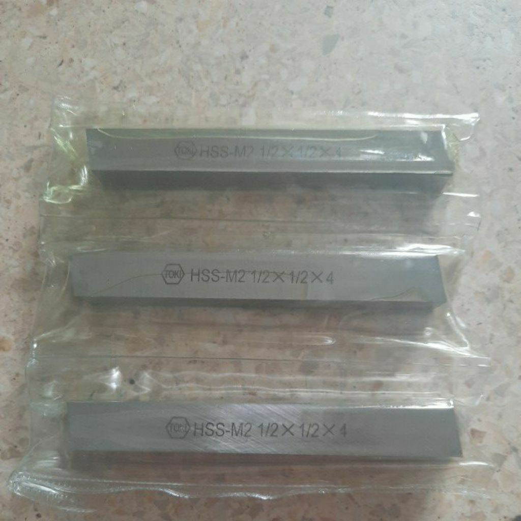 Pahat Pisau Bubut Toki HSS 1/2x1/2x4 M2
