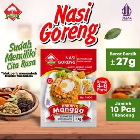 

BUMBU NASI GORENG /Gurih cap pohon mangga
