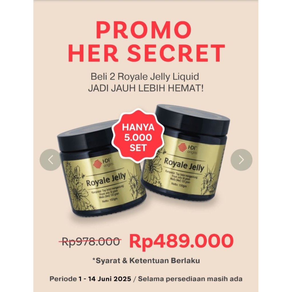 

Royal Jelly Liquid HDI ORI