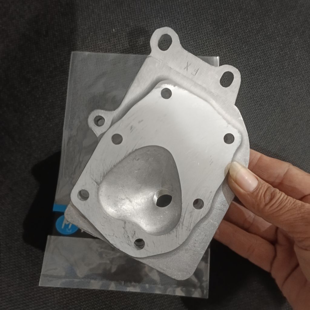 Cylinder head mesin pompa alkon portable miura mp1015