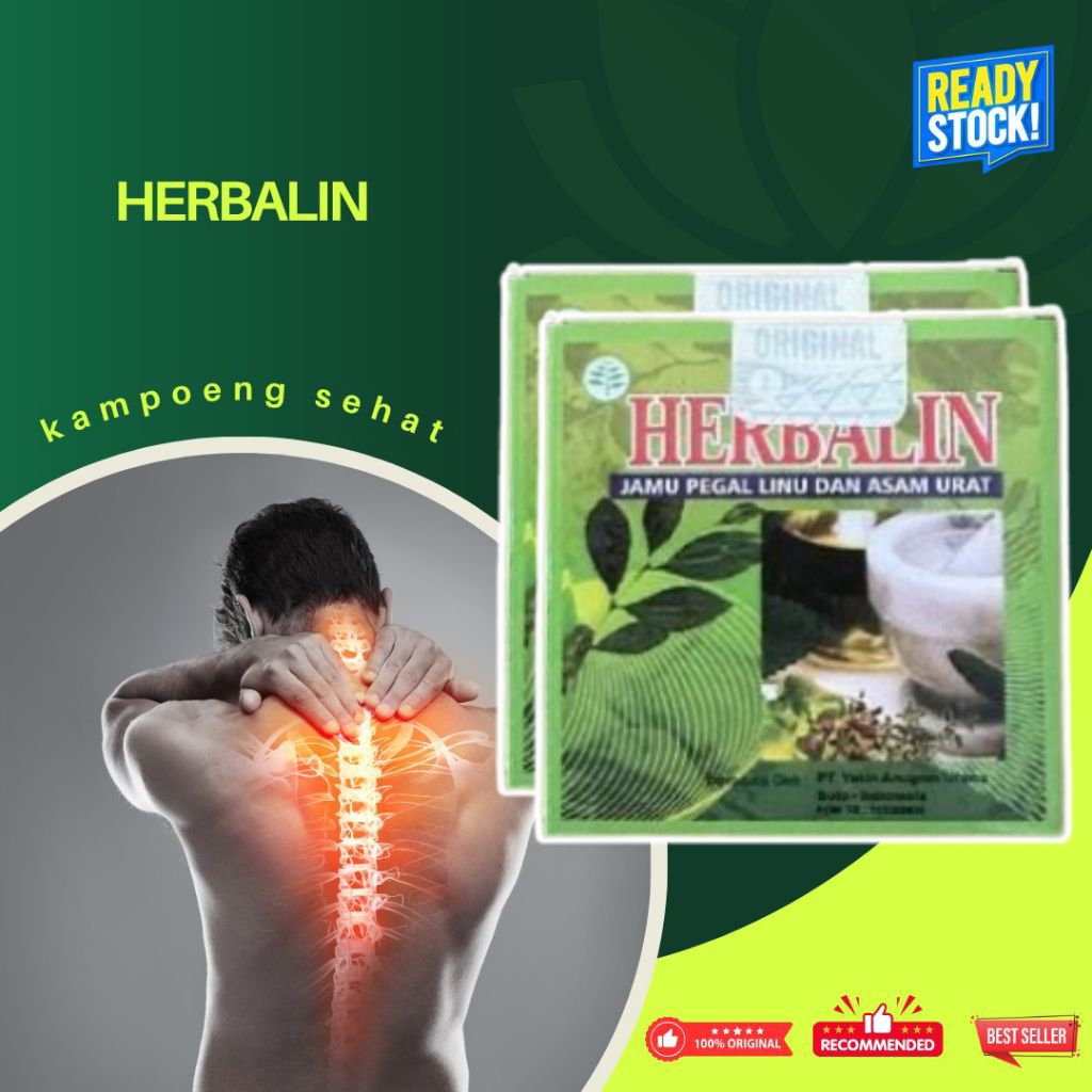 

Herbalin Jamu Pegal Linu Original 100% Asli