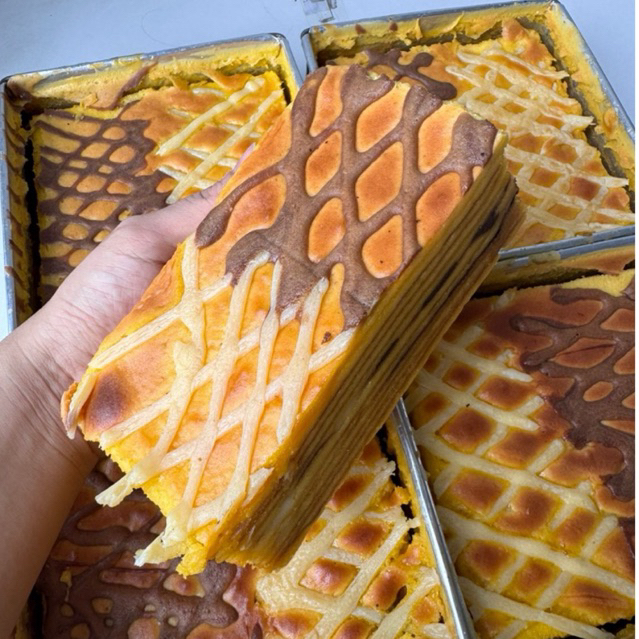 

Kue Lapis Legit Premium Nutella Cream Cheese Tanpa Tepung