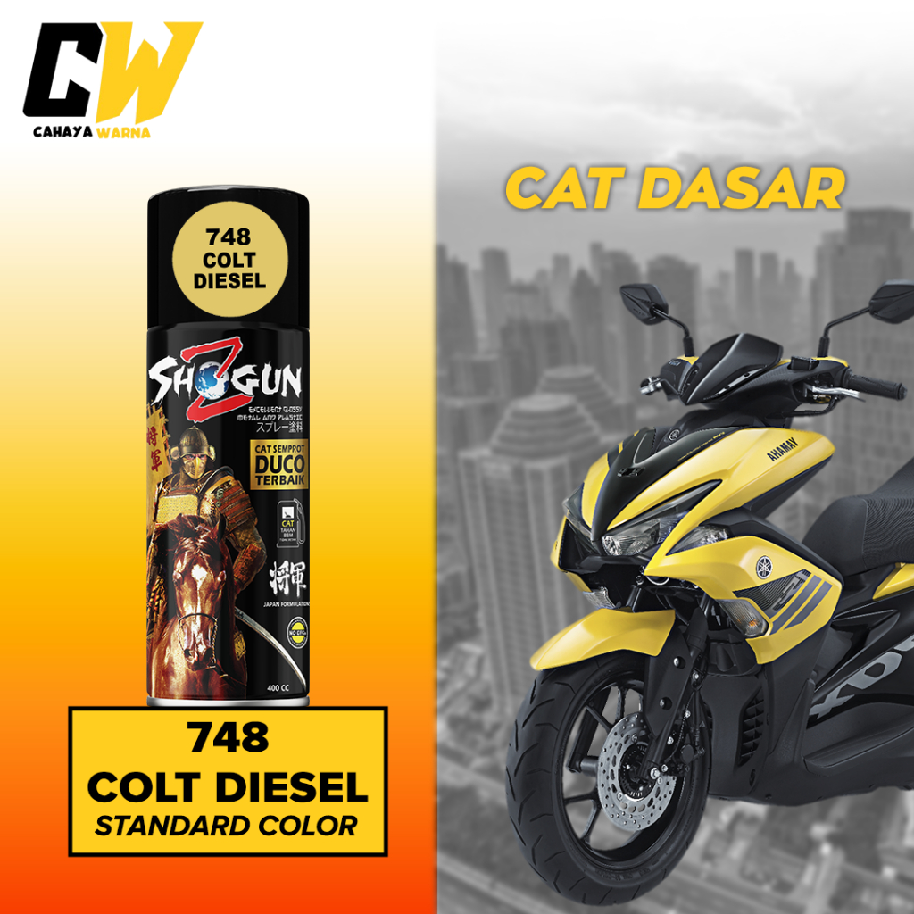 Cat Pilox Shogun Z Paint Kuning Truk Colt Diesel 748