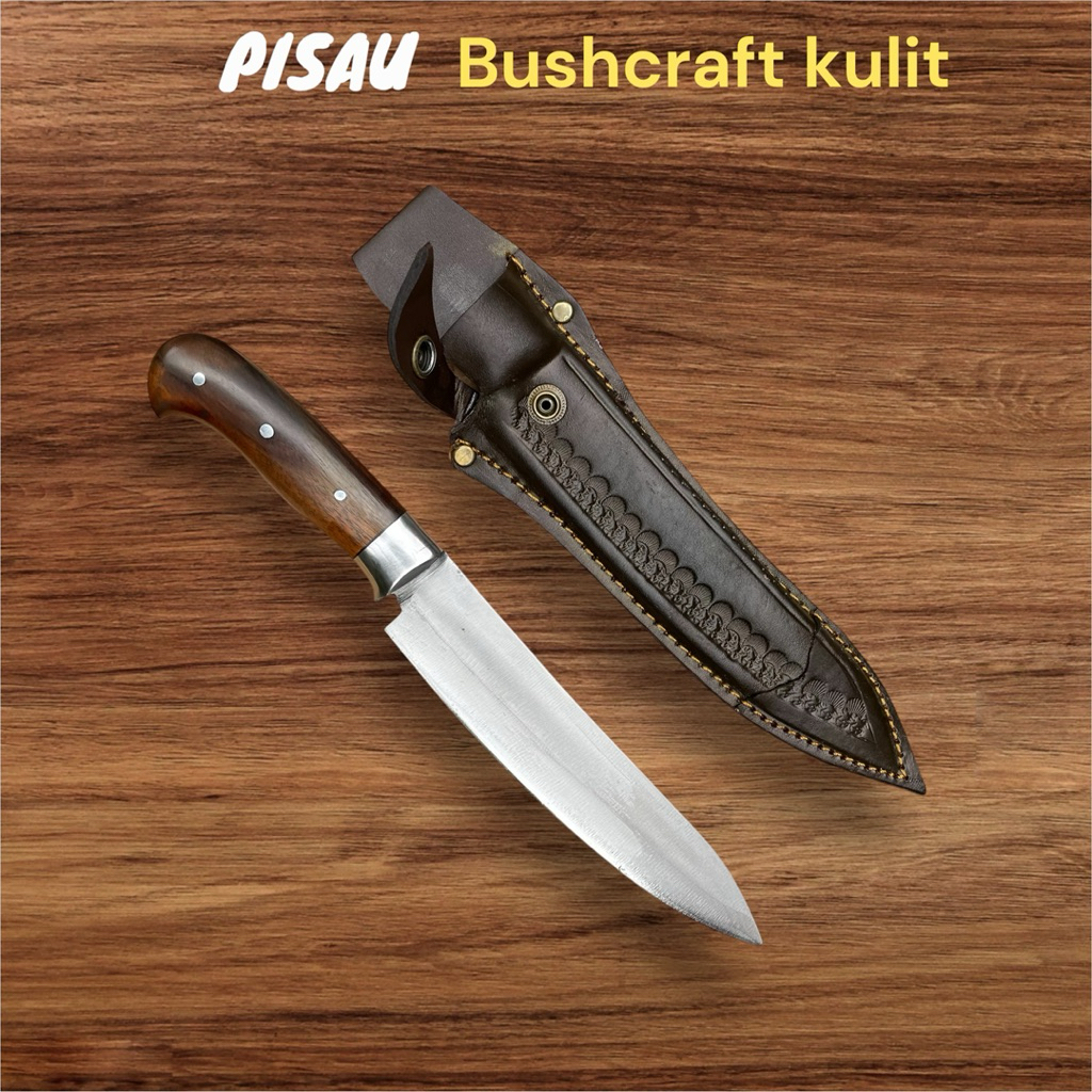 Pisau Bushcraft Dural - Blacksmith Tjibatu