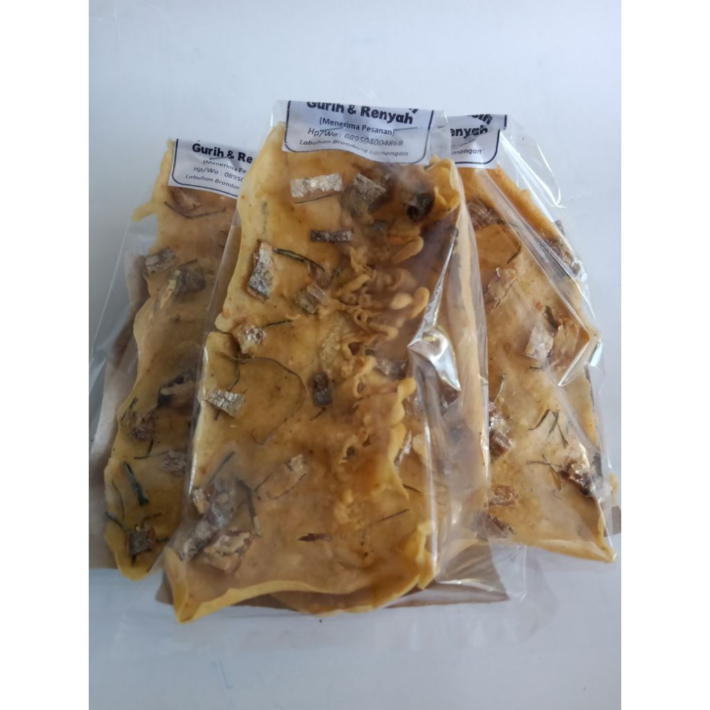 

REMPEYEK ISI IKAN ASIN HOMEMADE TANPA BAHAN PENGAWET