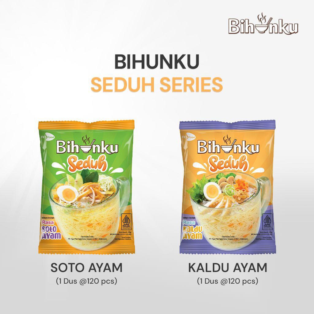 

Paket Bundling 6pcs- Bihunku Instant - Seduh Kaldu ayam - Seduh Soto - 24gr
