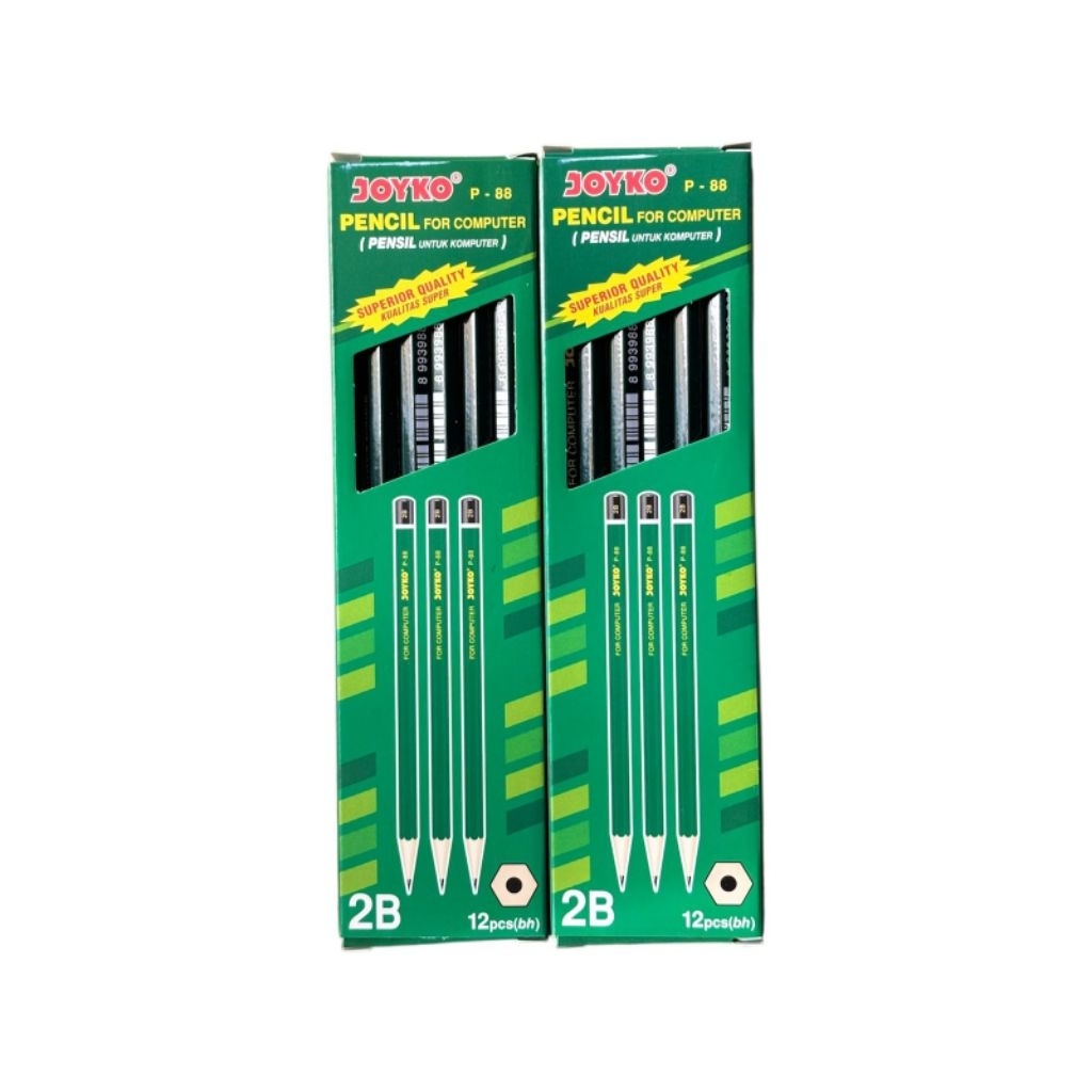 

Pensil Joyko 2B P-88 – 1 Pack isi 12 pcs