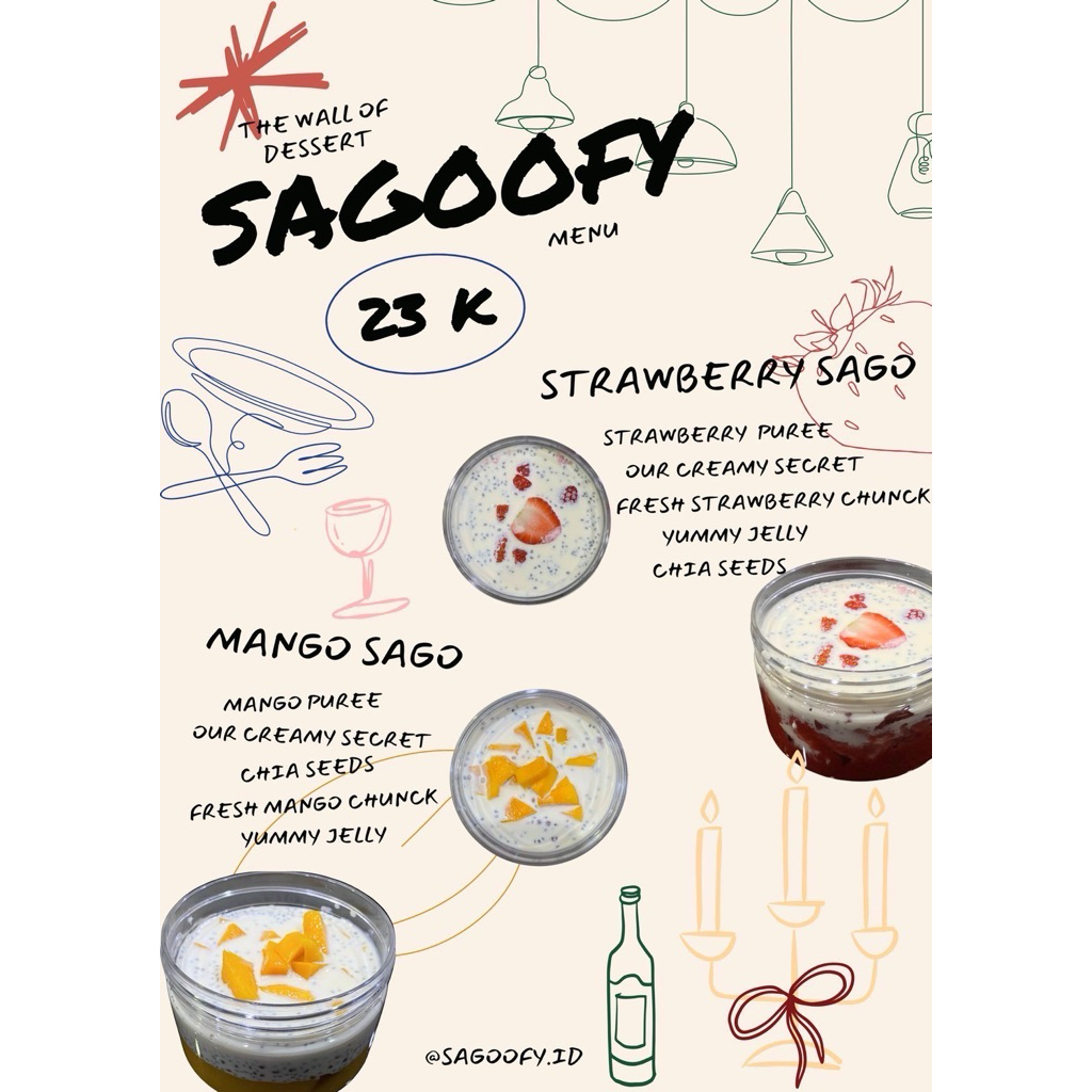 

Sagoofy - Fruit Sago Pre Order