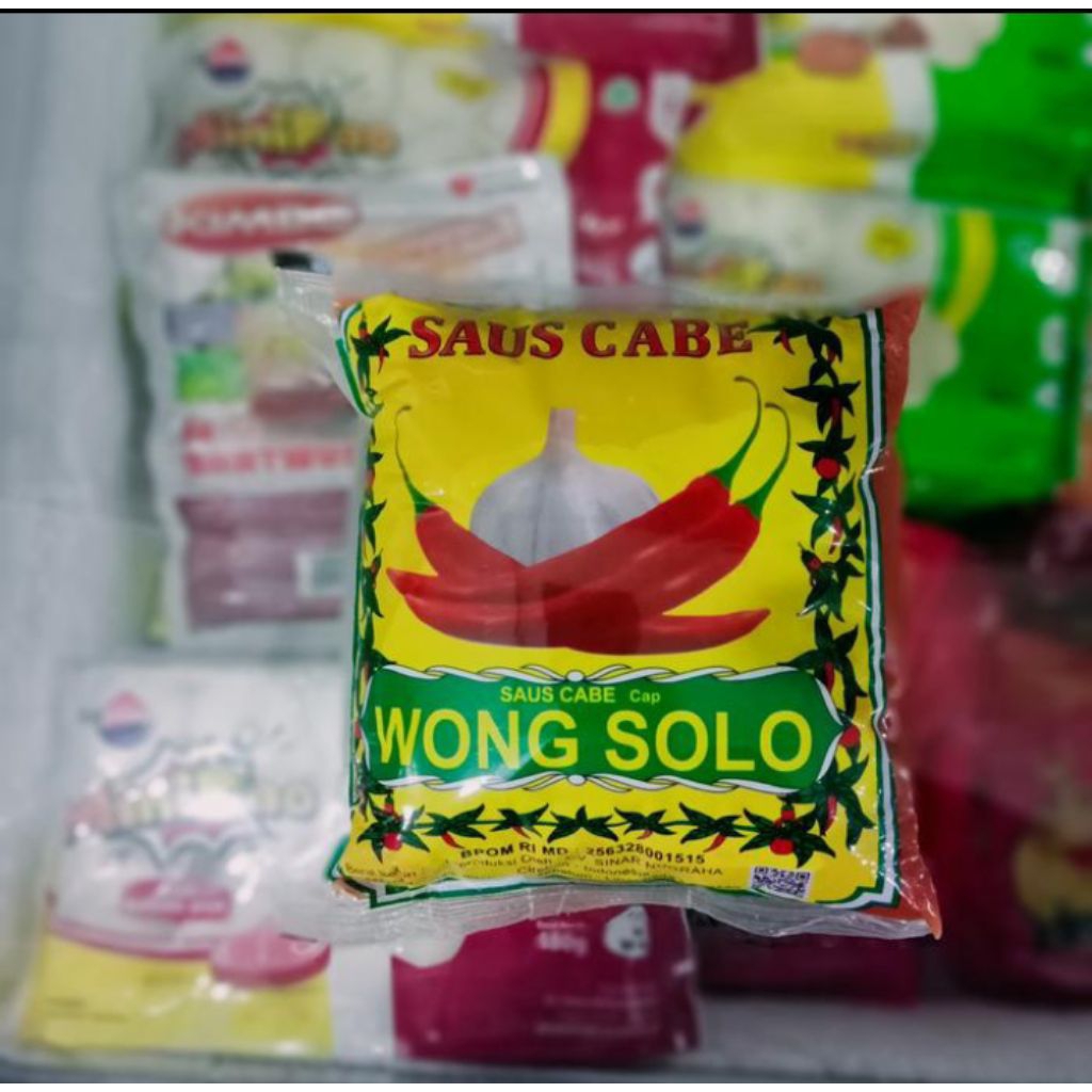 

Saus bantal Baso untuk mie Baso dan mie ayam